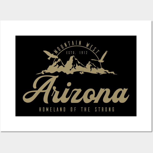 USA, Mountain states, Arizona Gold classic Wall Art by NEFT PROJECT